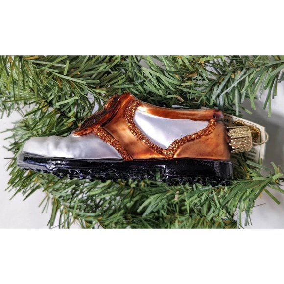 Golf Shoe Retired Old World Christmas Ornament - Picture 4 of 5